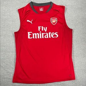 Puma Red Arsenal Sleeveless Top